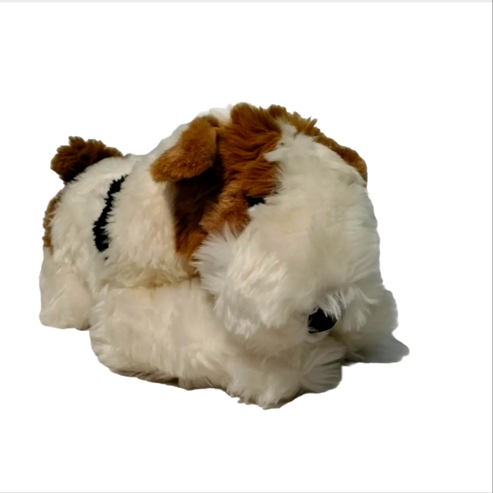 VTG FAO Schwarz 5th Avenue REALISTIC Plush/Stuffed Animal Dog